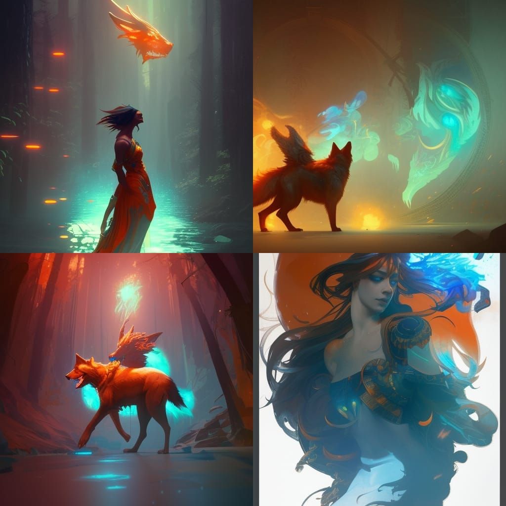 magic wolf