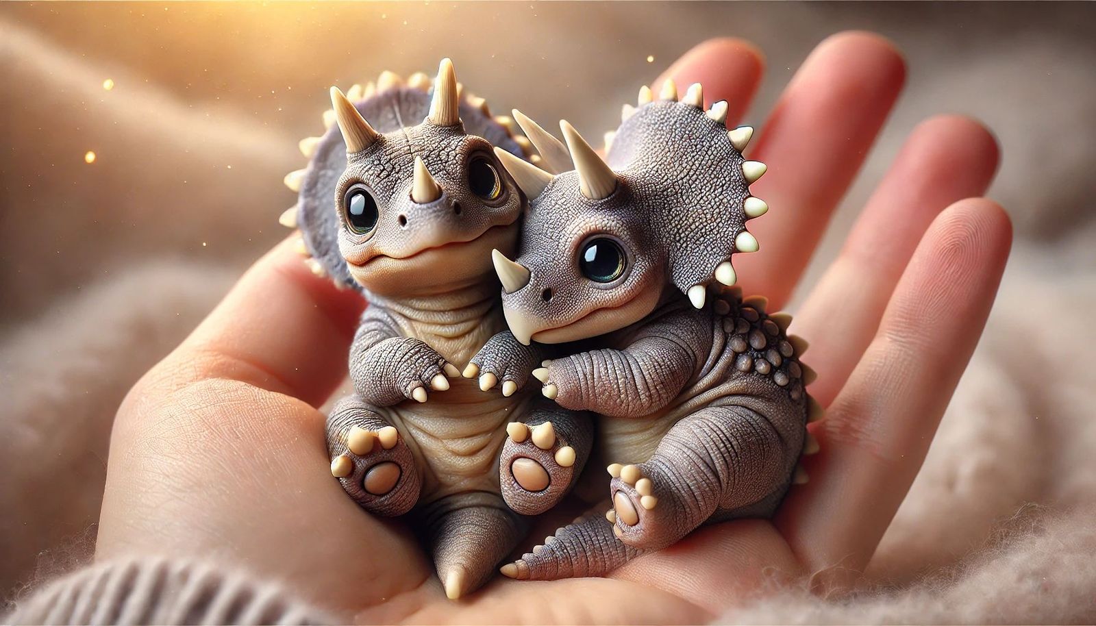 Miniature Styracosaurus-Triceratops