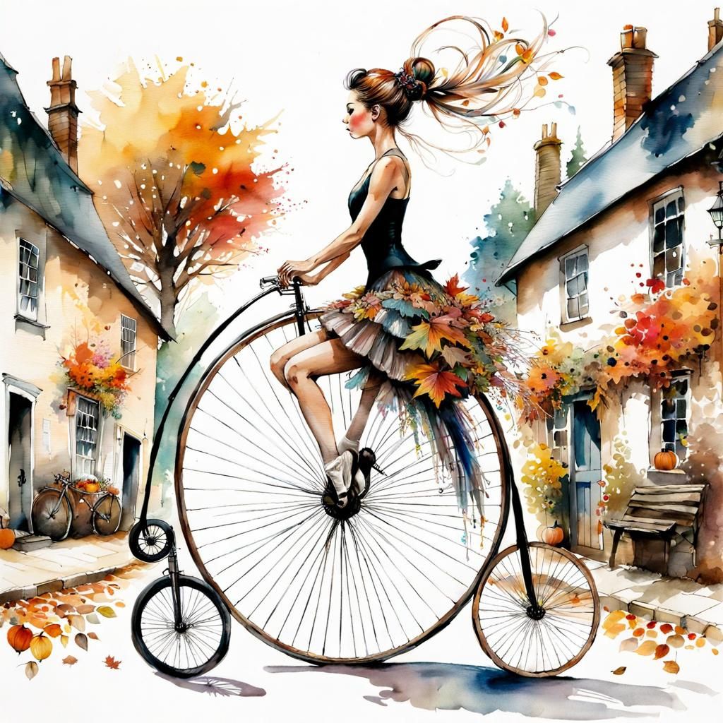 Le charme du grand-bi en automne