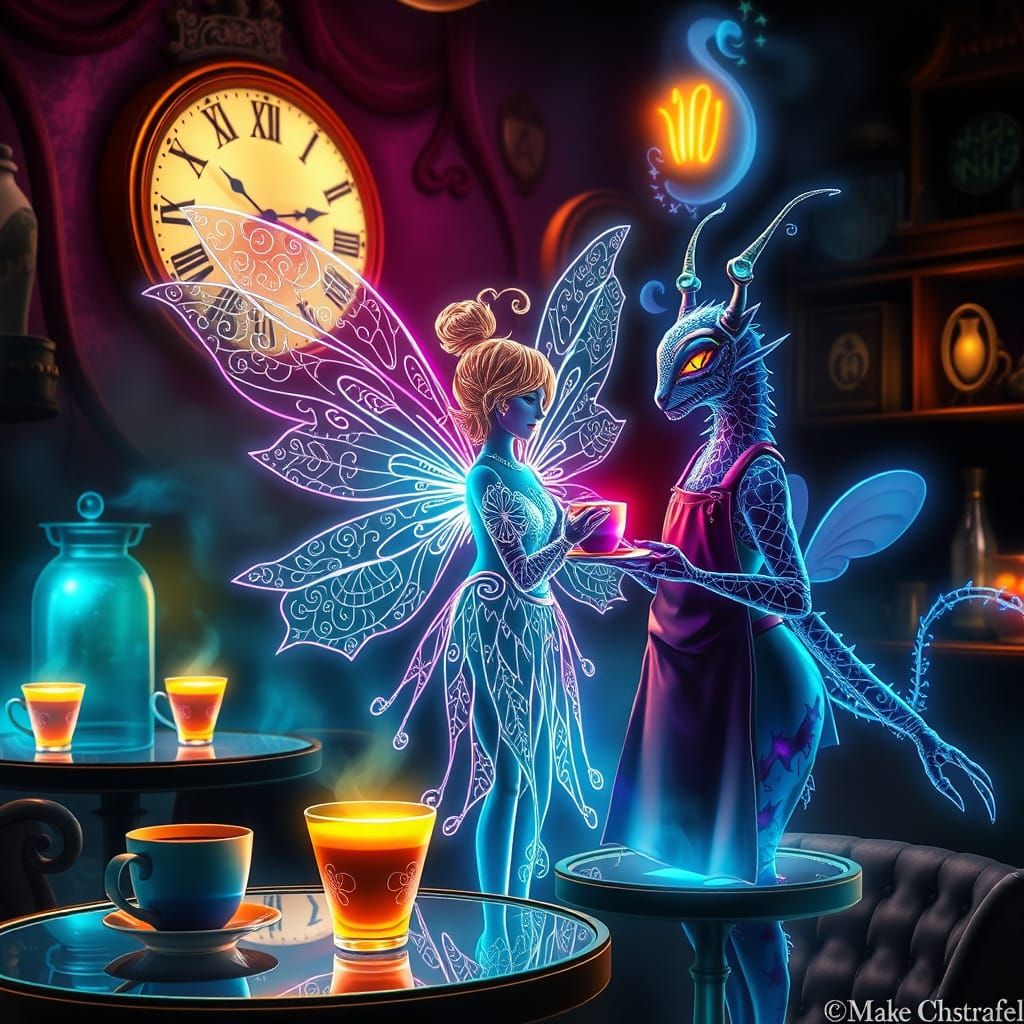 Enchanted Cafe’  by @108