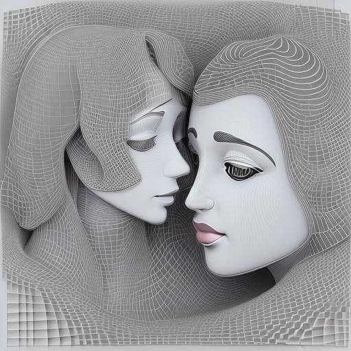 Woman nose to nose with a dog
