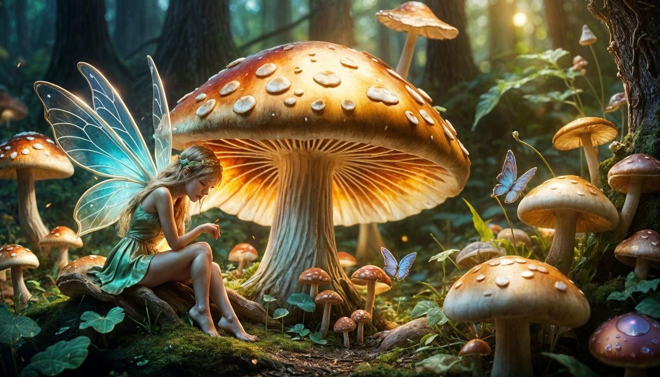 Fairy at Rest  by @VoidSparkles