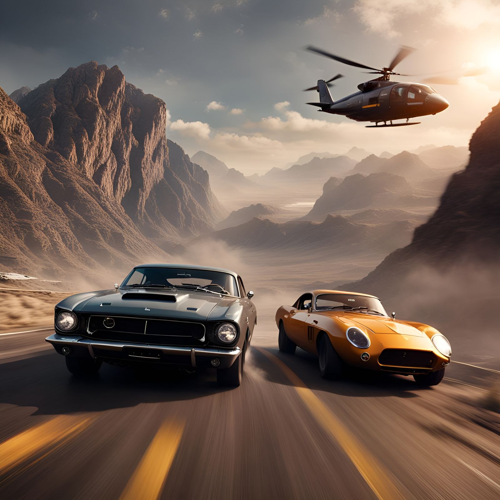 Dominc toretto vs James bond race