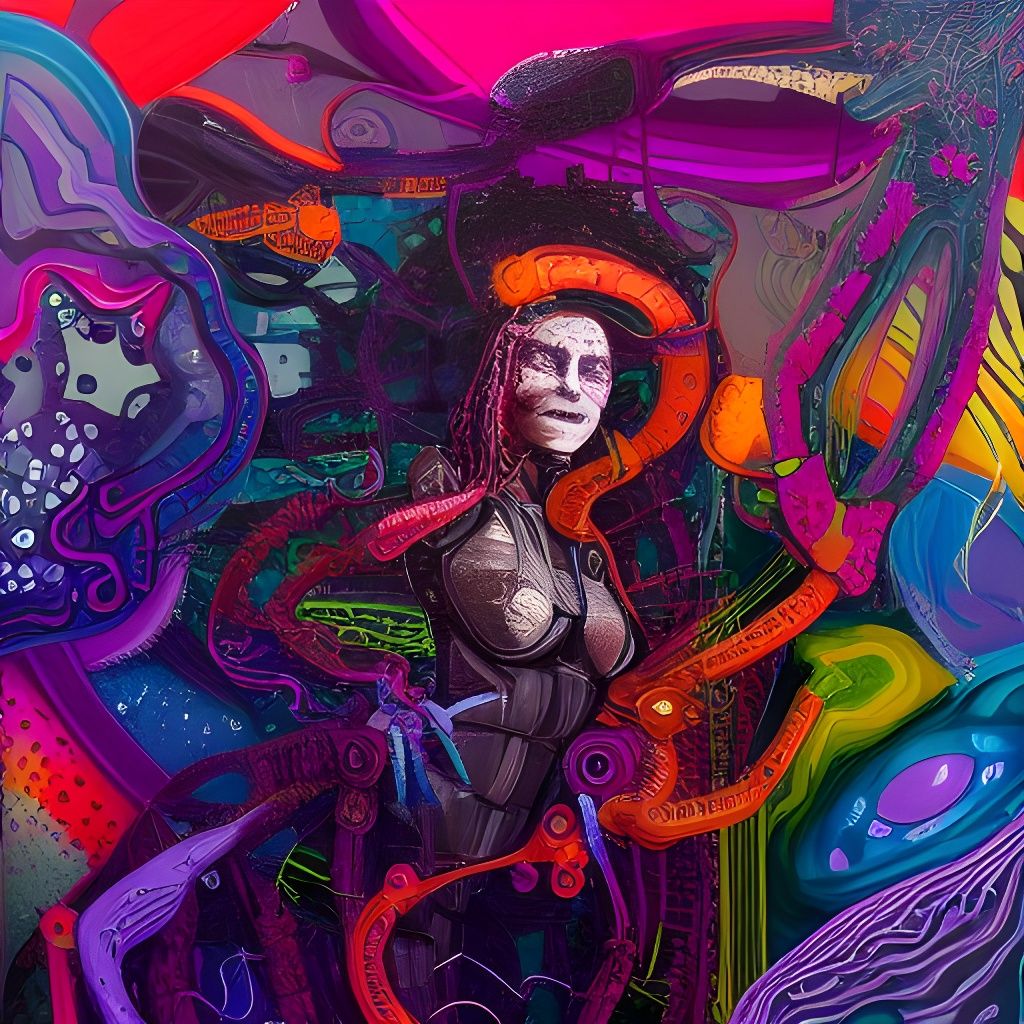 High Velocity AI Generated Artwork NightCafe Creator