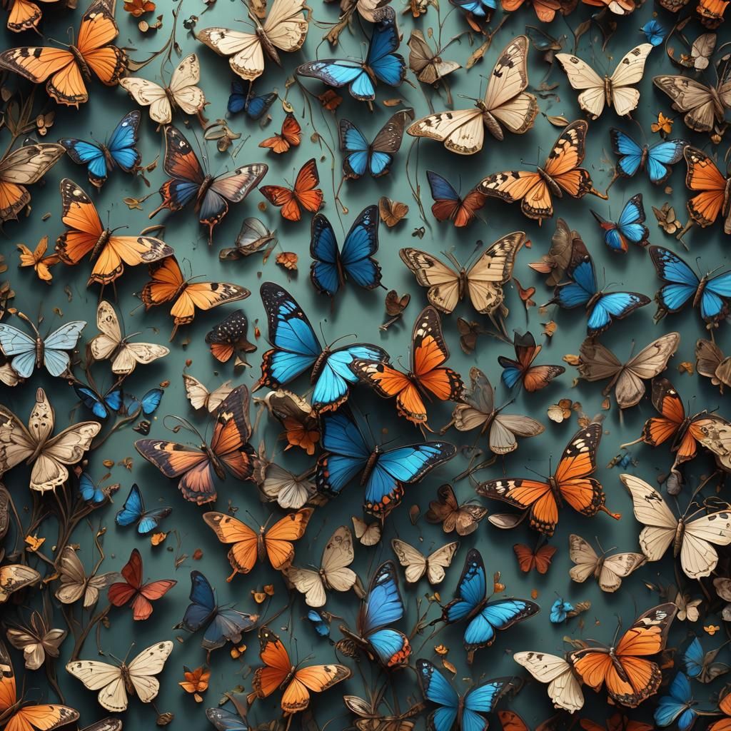 A Butterfly, Delicate but Strong