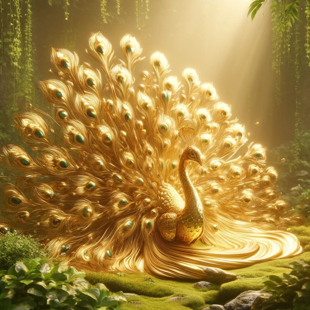 Golden Peacock