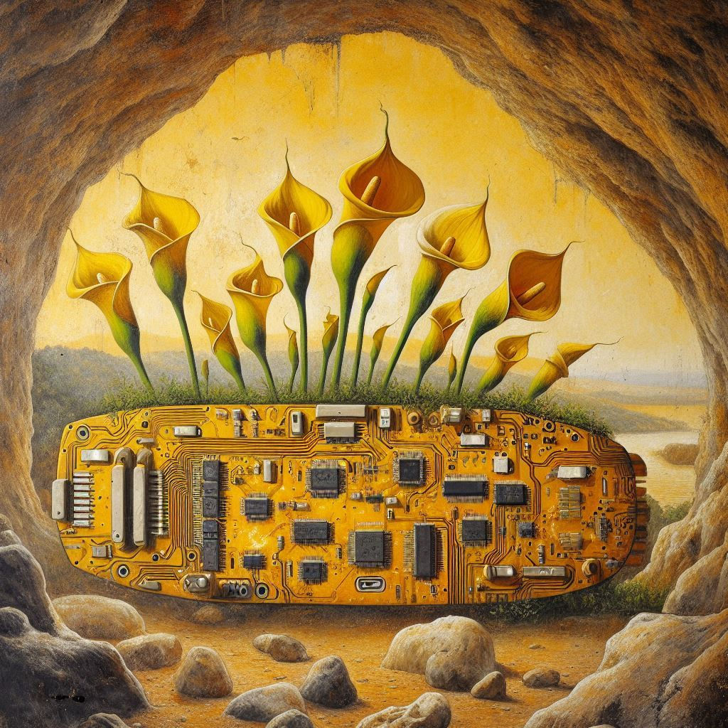 Primitive Technology and Calla Lilies