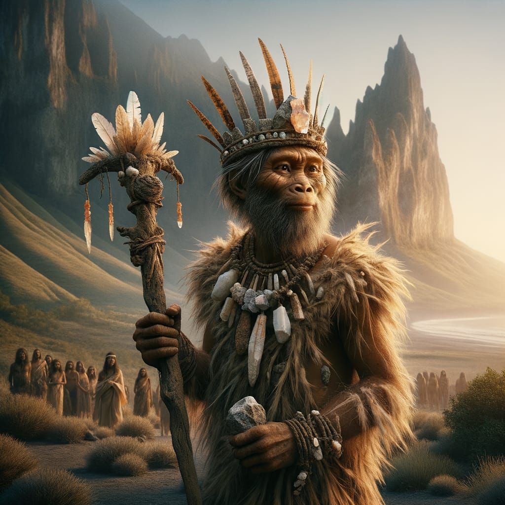 The ruler of the Flores people  by @Fella Spears