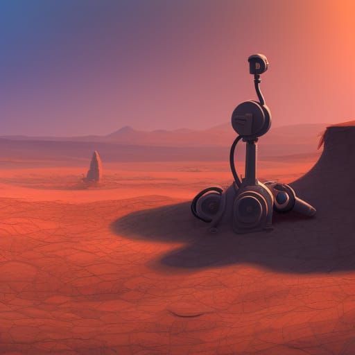 Desolate wasteland