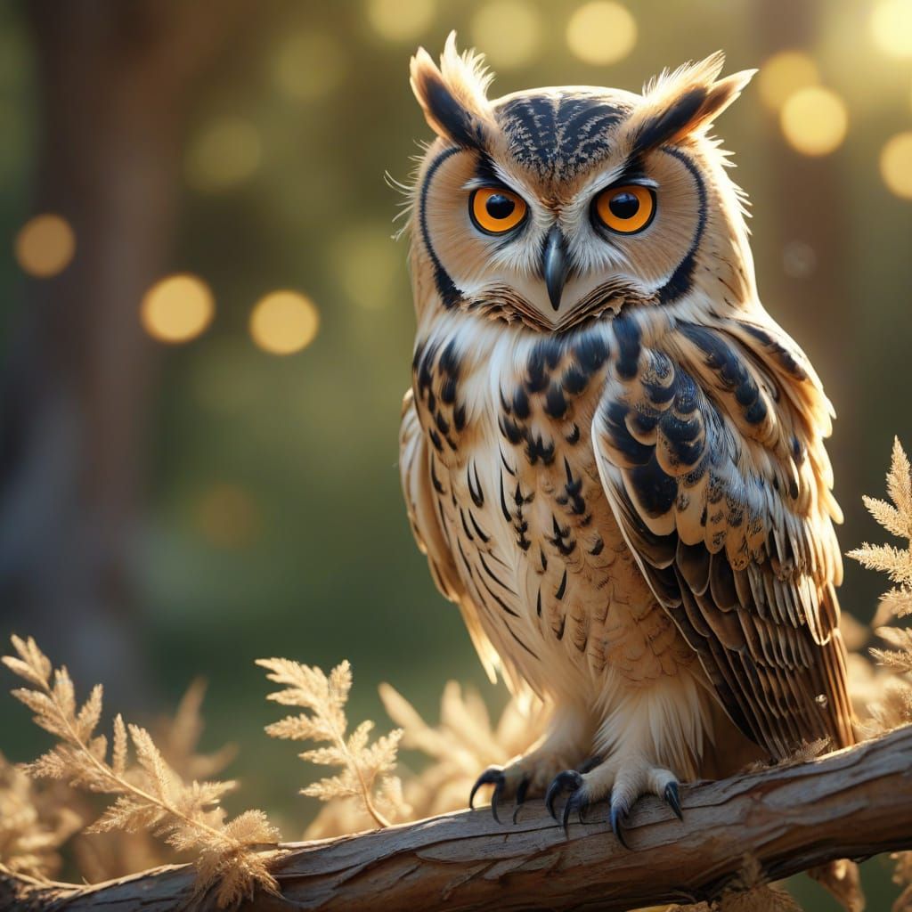 Portrait: Owl  by @A Secret McDaniel