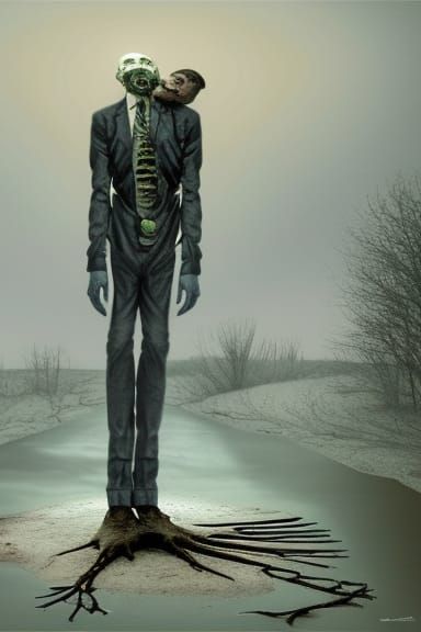 Hyperrealistic Stop Motion Natural Selection in 16k