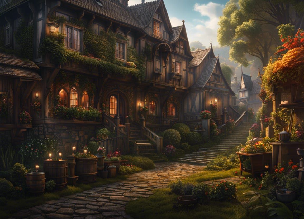 countryside village