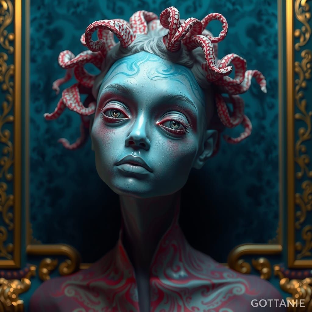 "origami fashion" by artist "picotee blue"