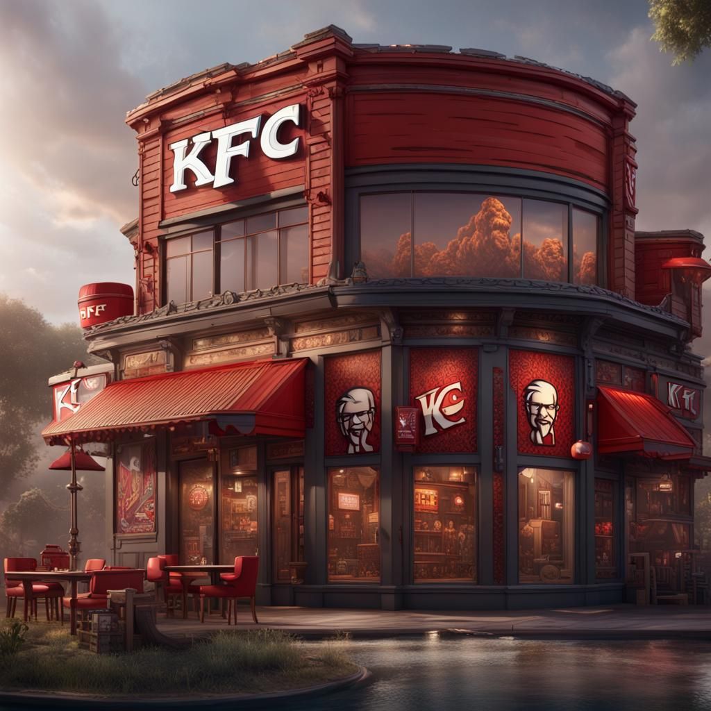 KFC restaurant.