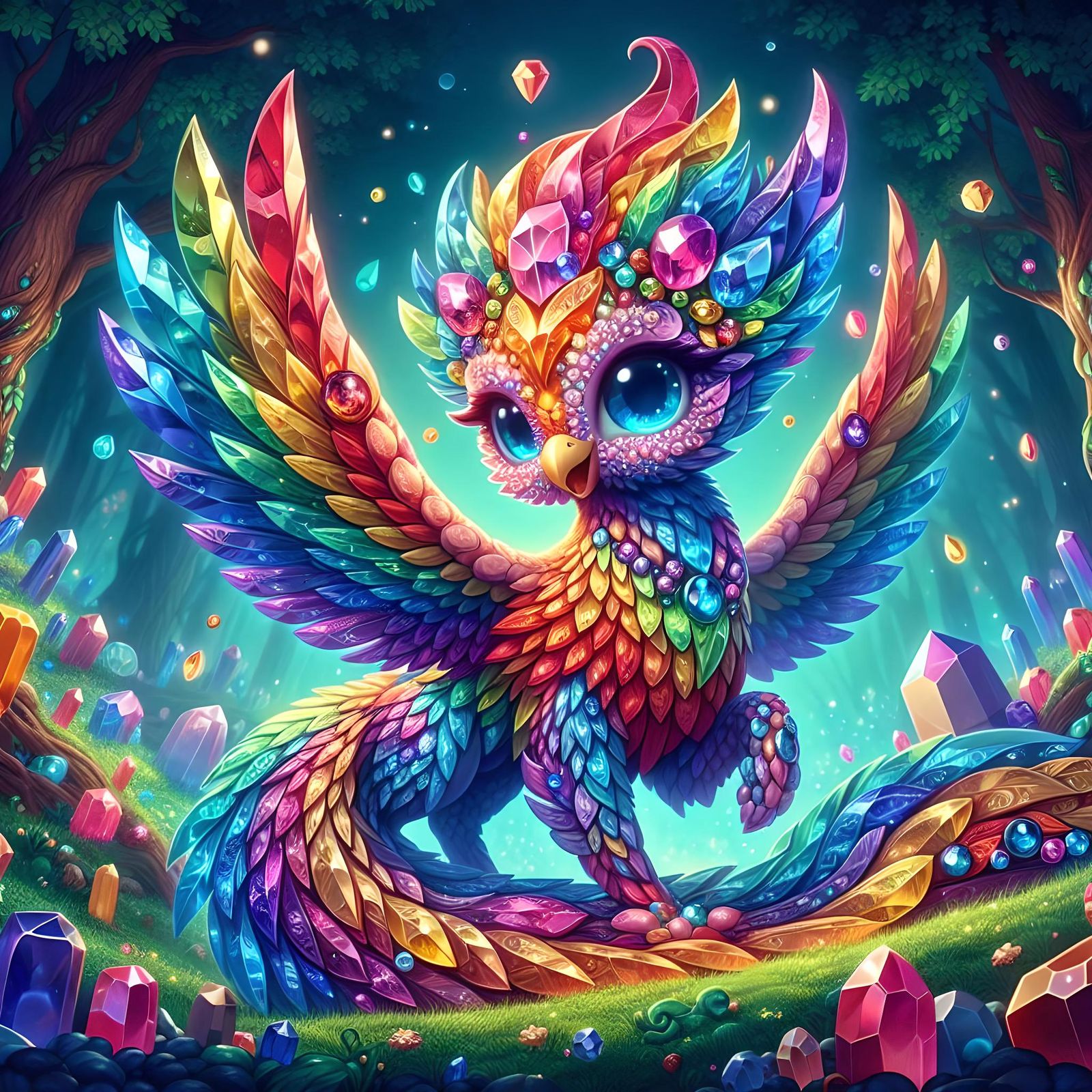 The Rainbow Gryphon