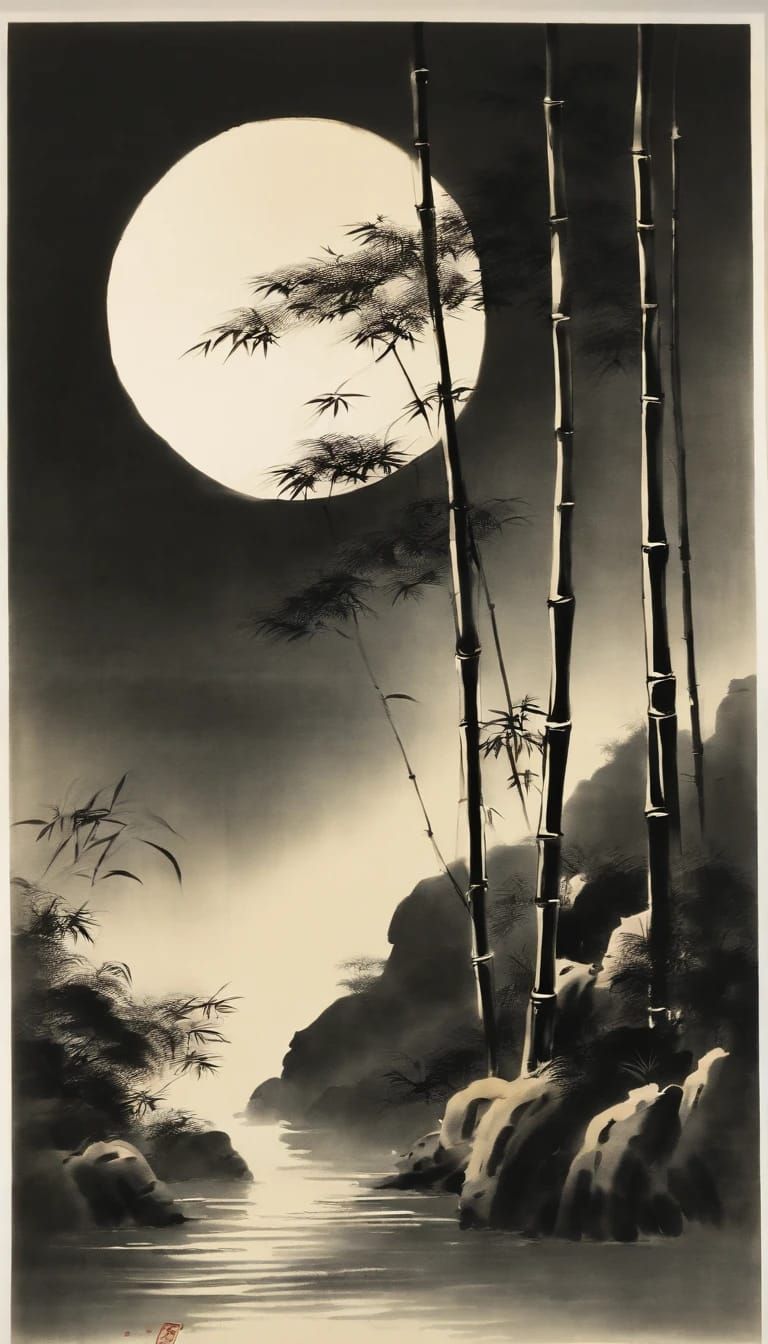 Bamboo & the Moon