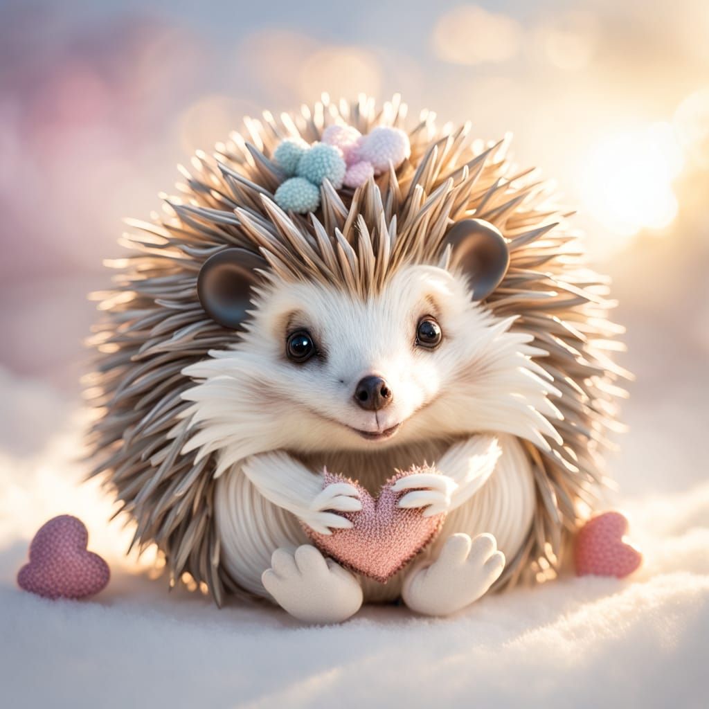 Cute hedgehog  by @undefined