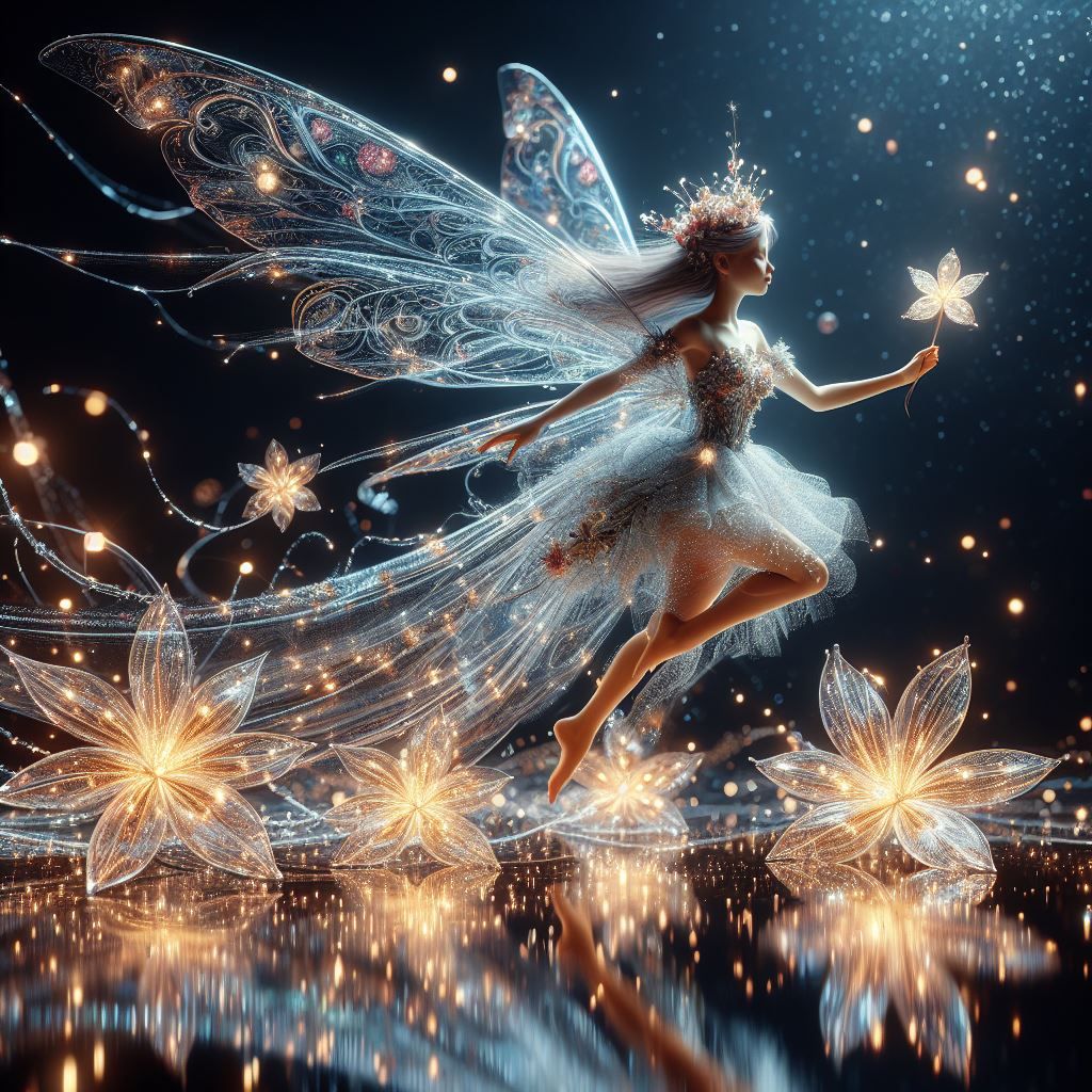 The Magical Light of a Fairy  by @DigitalMania