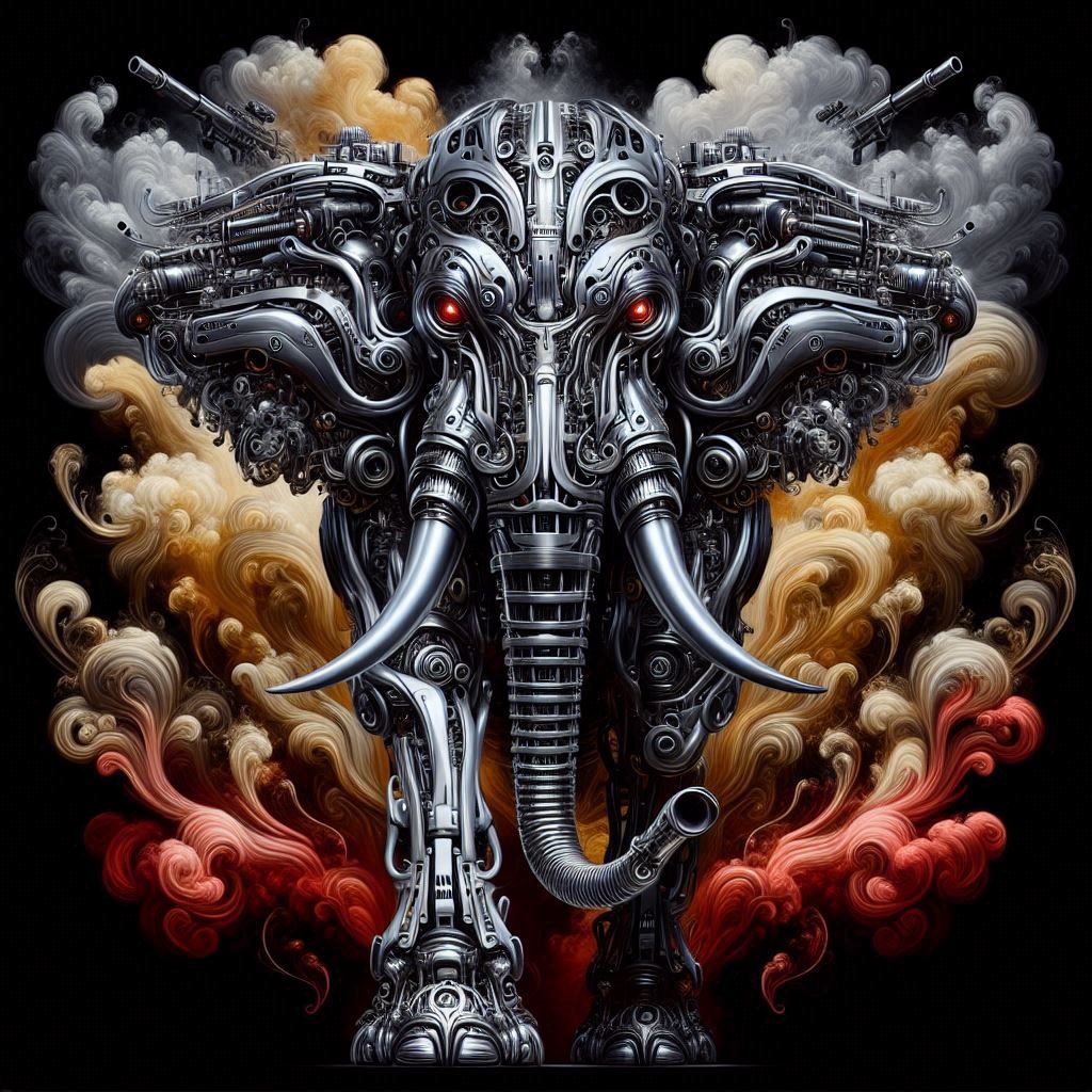 Chrome Terminator Elephant 1