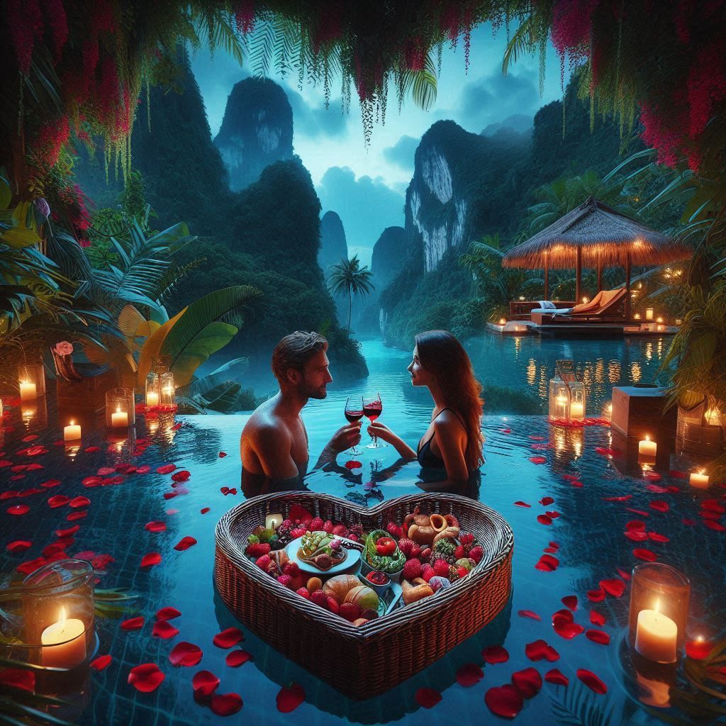 Moonlight serenade at The Kayon Jungle Resort, Bali