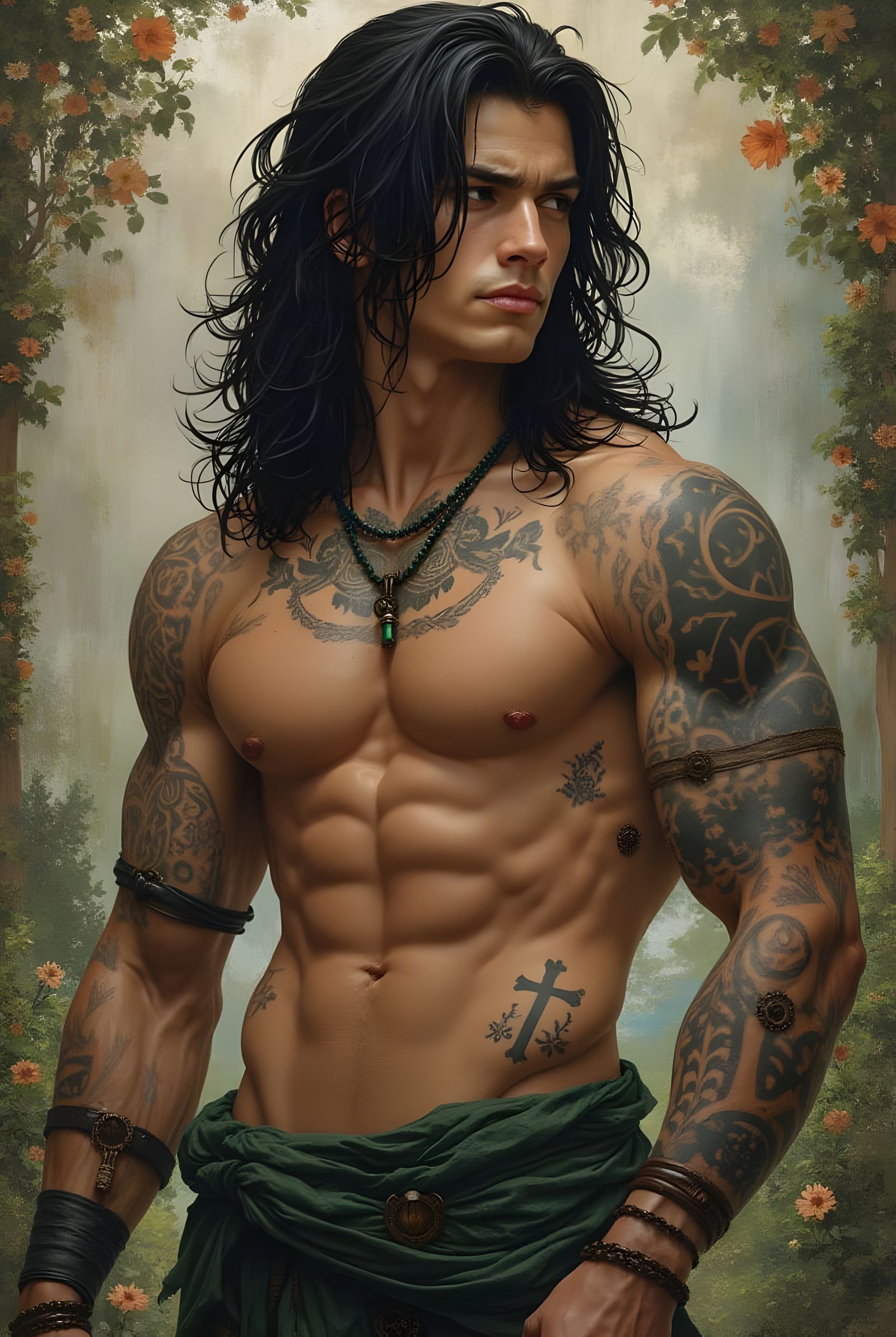 Celtic Druid  by @Victor