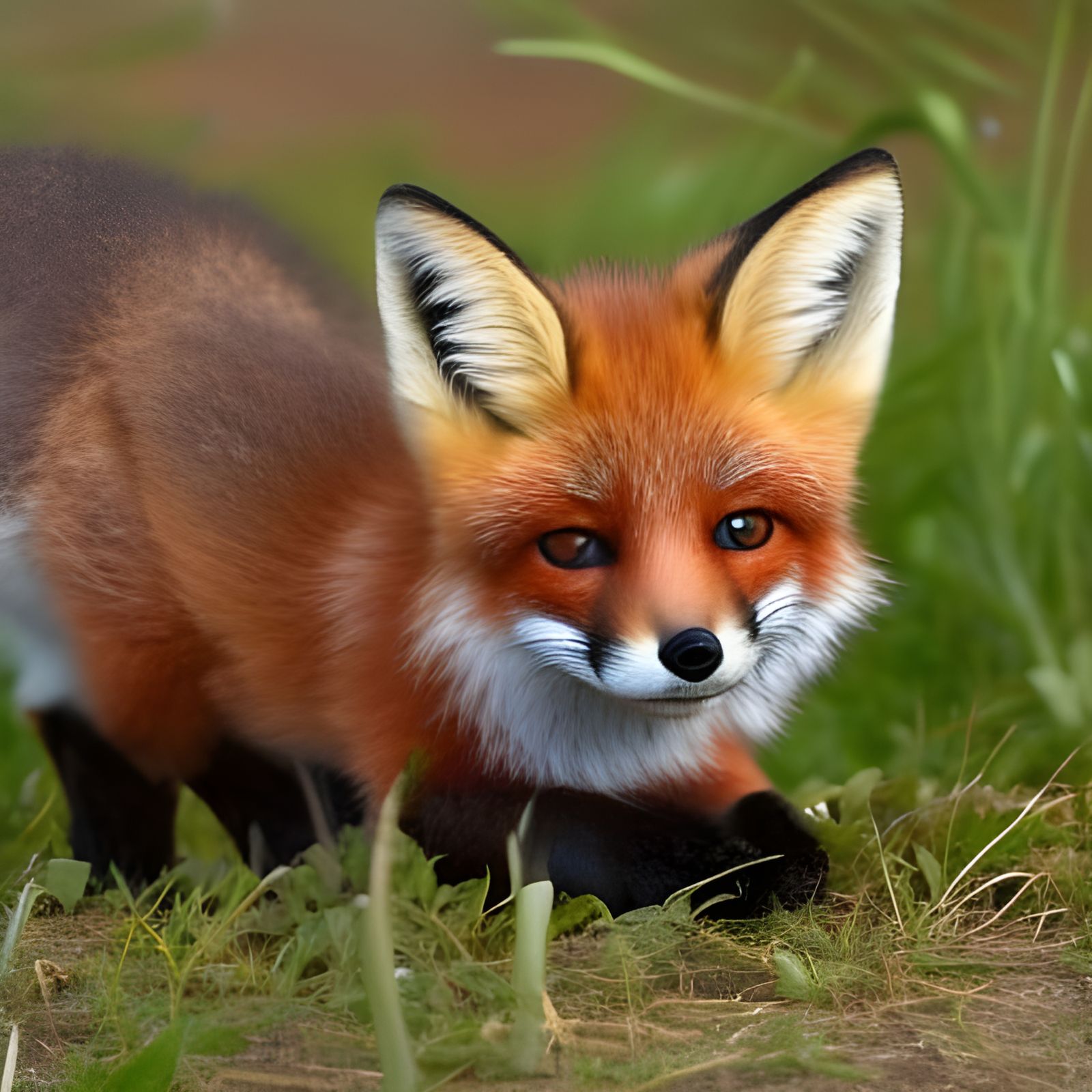 Where did the fox go to buy a new tail? - AI Generated Artwork ...