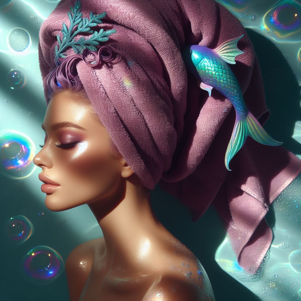 Mermaid shampoo!
