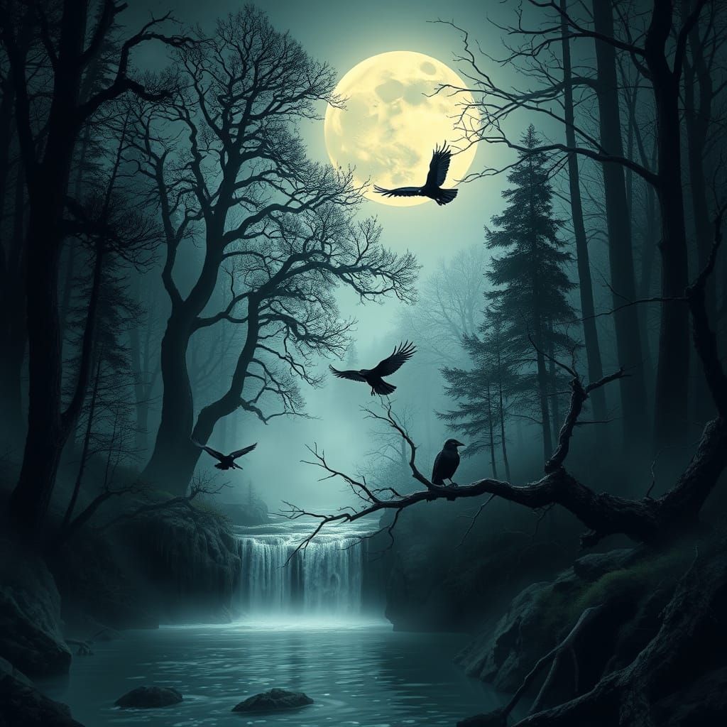dark moon  by @nocturnal trail