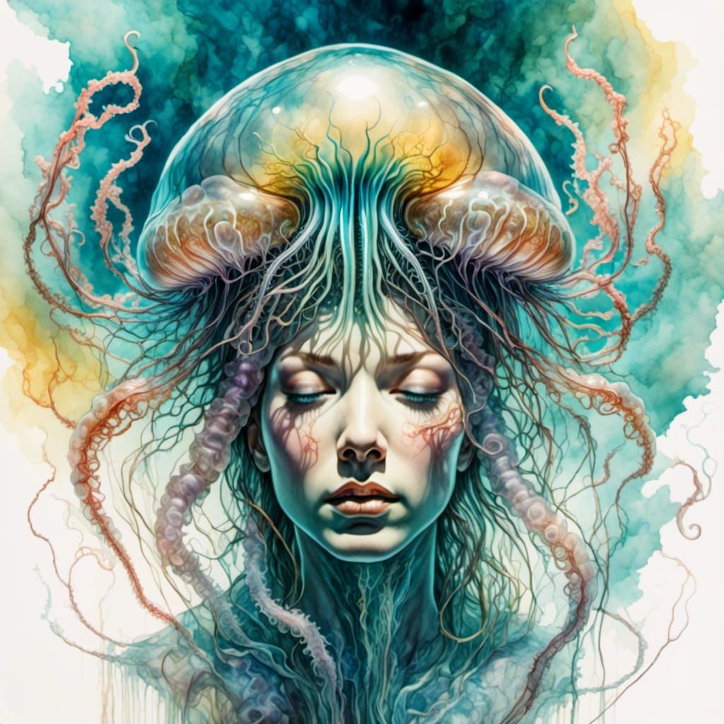 Demons of the mind <lora:Jellyfish Alien:1.0>