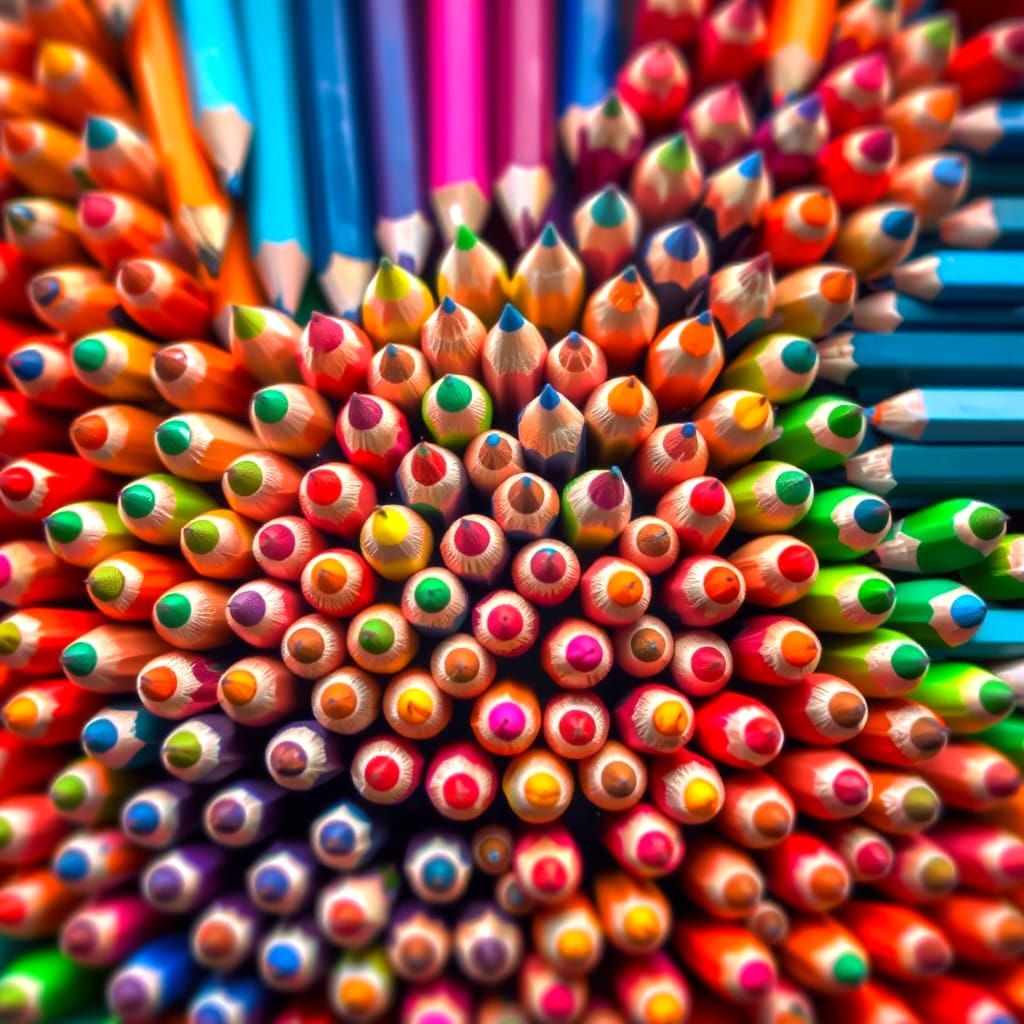 Pointed Abstract Art Medium  by @Gary Murakami