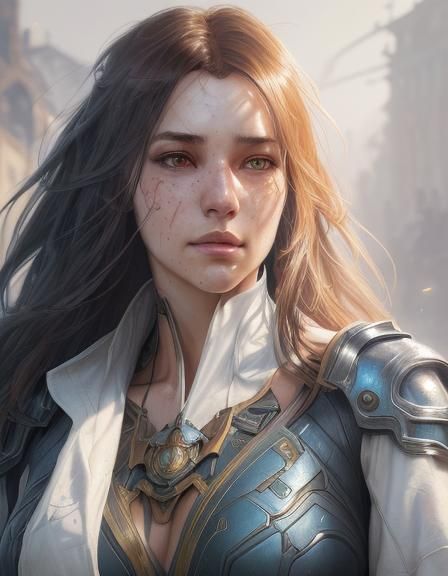 head and shoulders portrait, 8k resolution concept art portr...