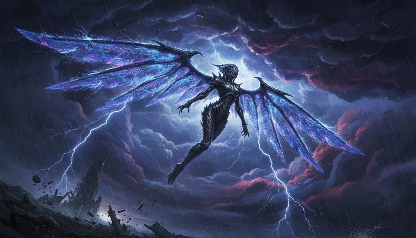 Storm armor  by @Scyphoza