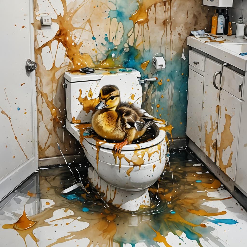 Little duck does damage