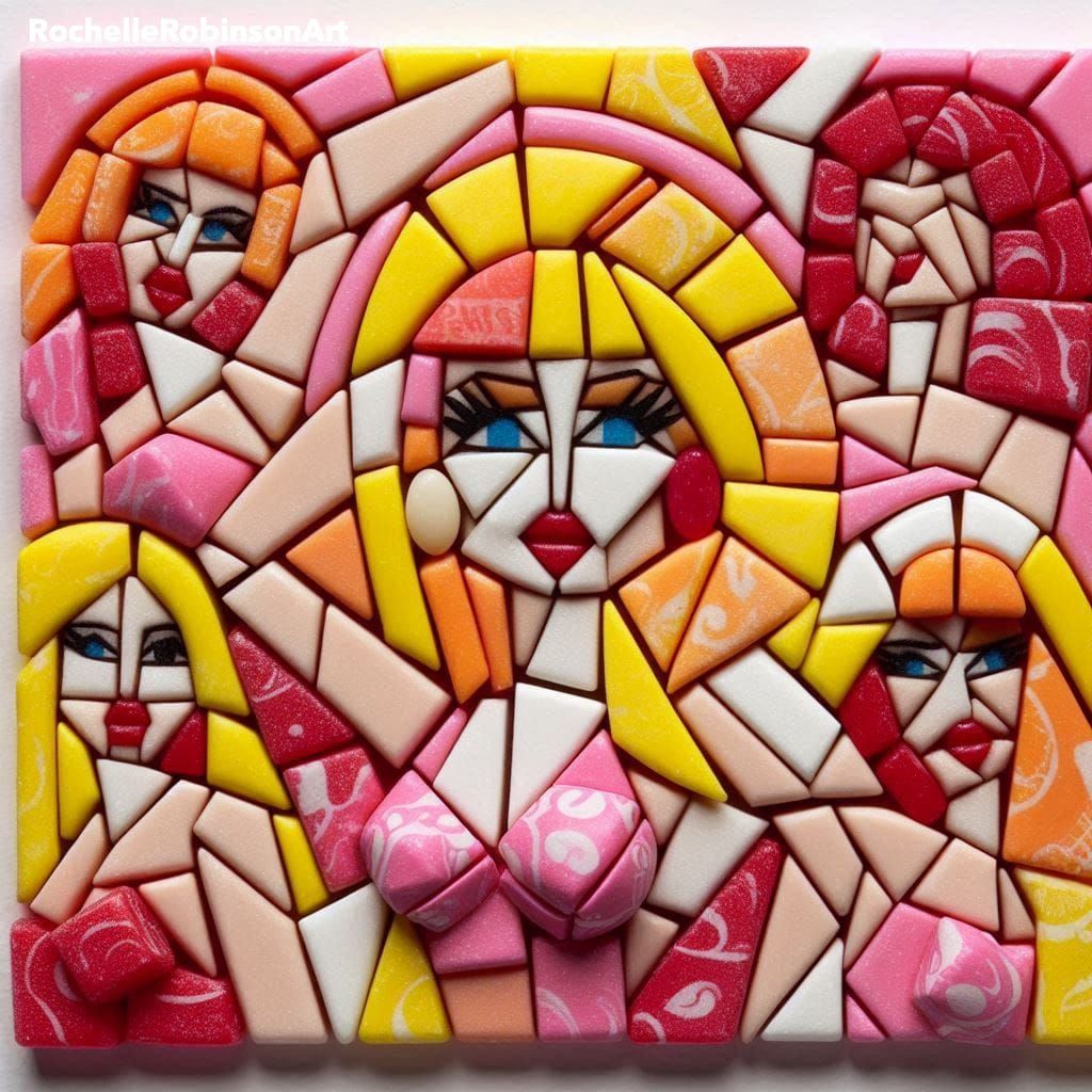 I am Starburst Barbie
