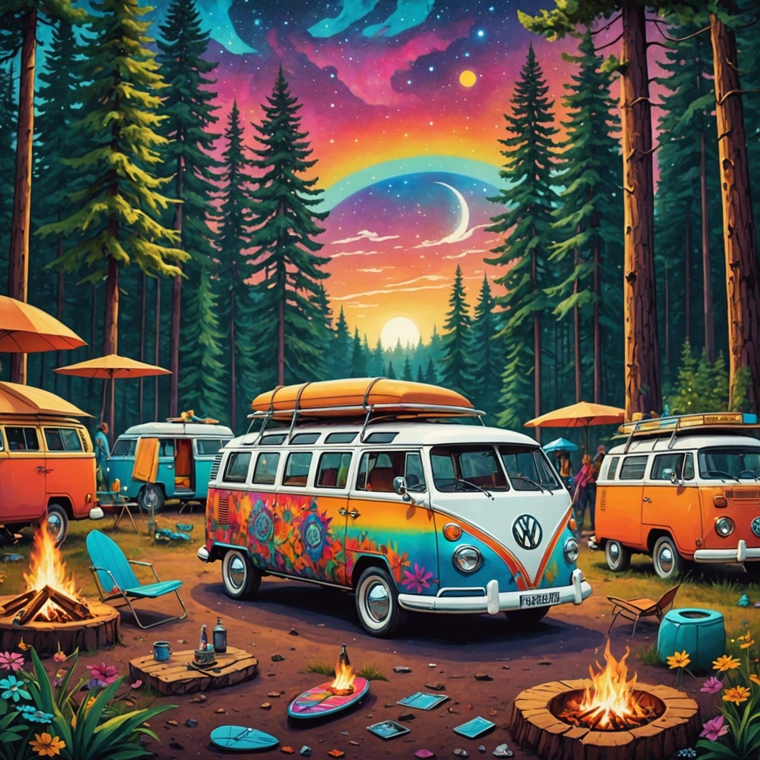 Flowerpower Campsite   by @Marcel