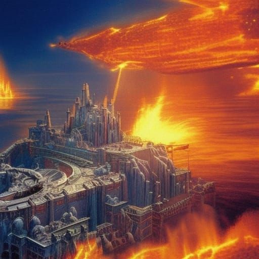 Great balls of fire it’s Atlantis