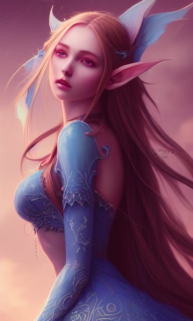 Beautiful Elf girl 2