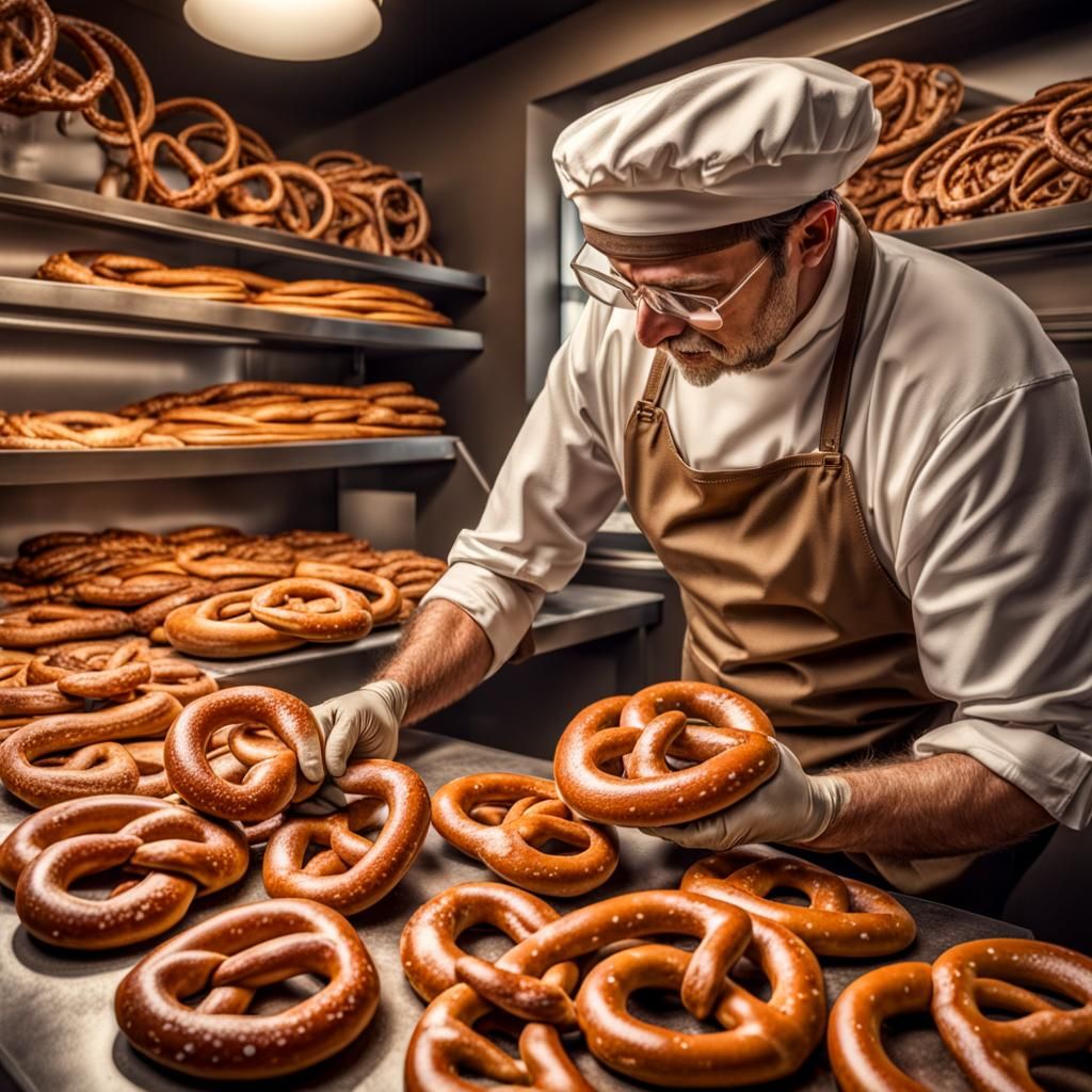 Baking Pretzels