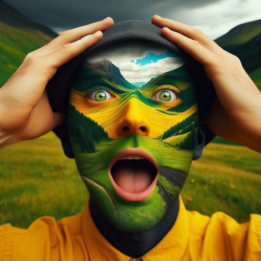 Astoshing, astonished, or both.