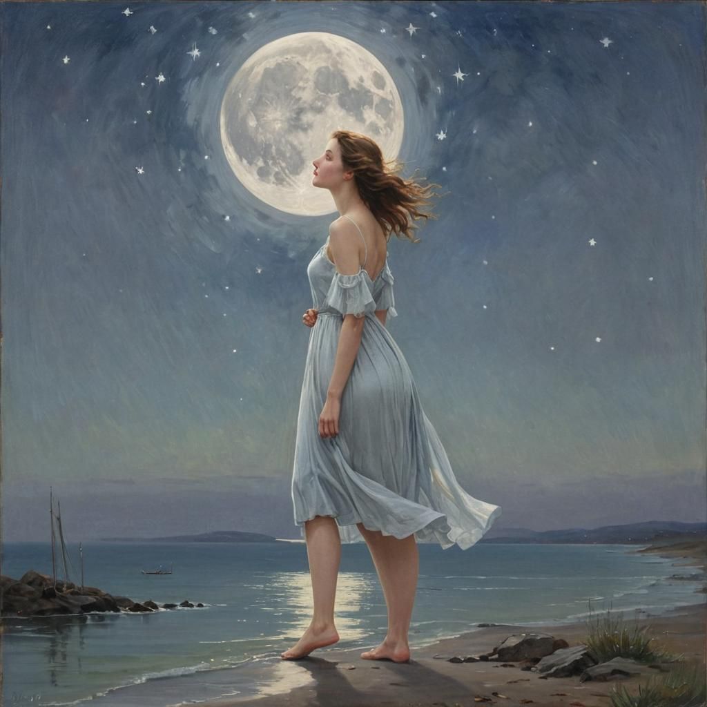 In the light of the silvery moon, Julia Helen Jeffery
