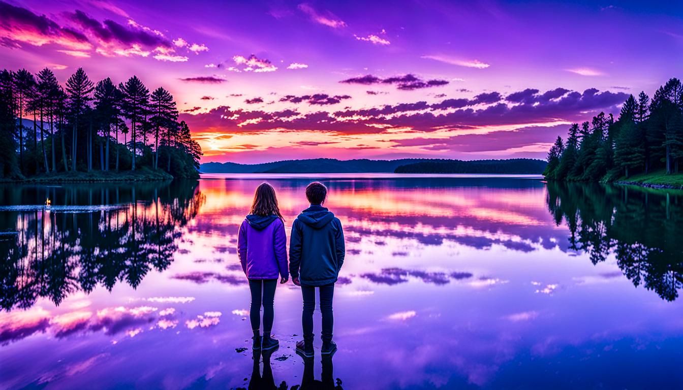 My Heart is NOT For SALE  Boy and Girl  standing in front of...