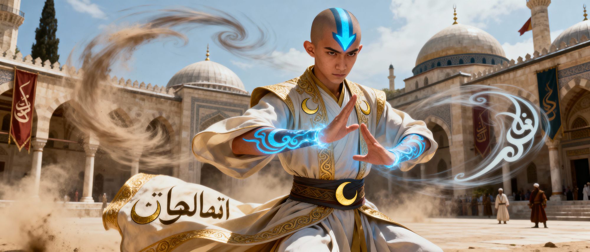 Aang from Avatar: The Last Airbender in Ottoman
