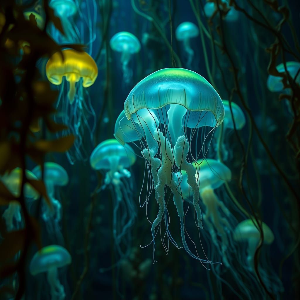 Jelly Fish  by @HermioneSheHulkNinja
