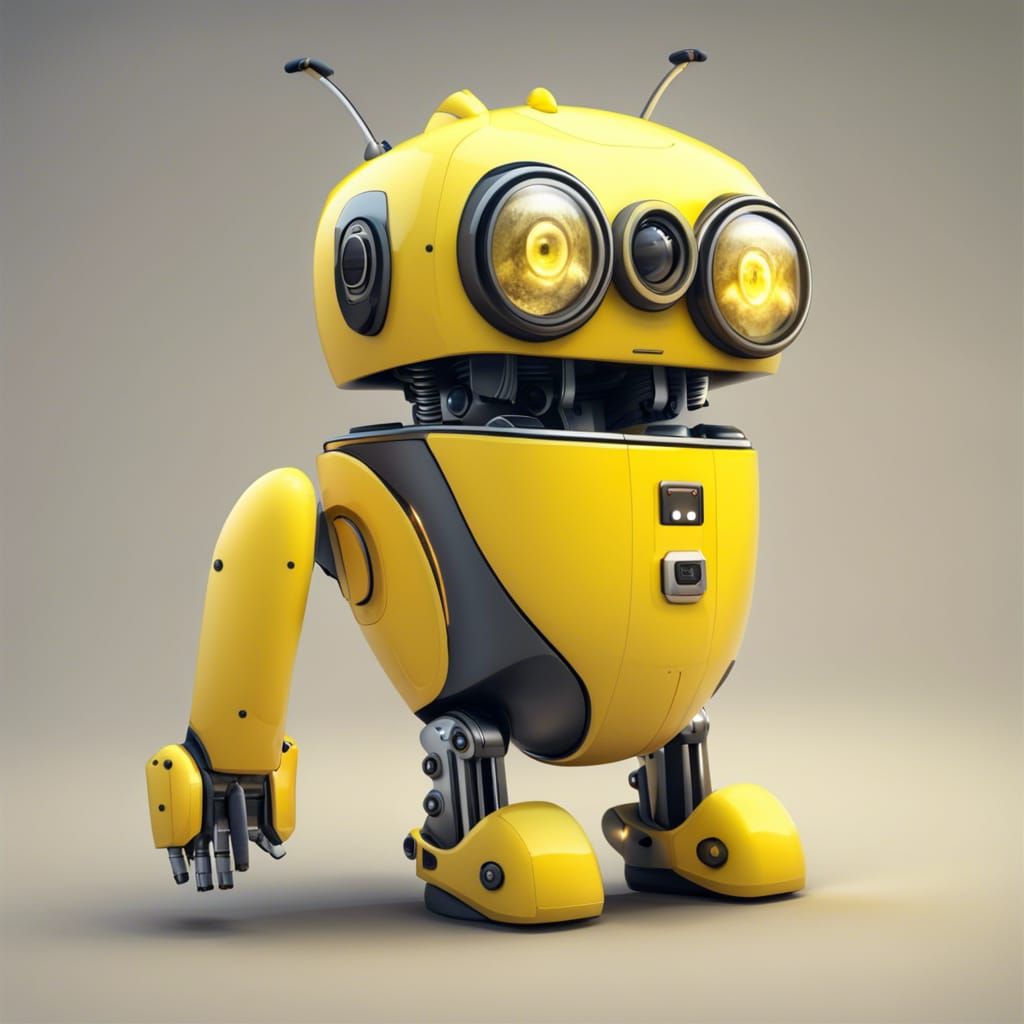 Minion Bot AI Generated Artwork NightCafe Creator