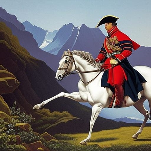 Napoleon Crossing the Alps