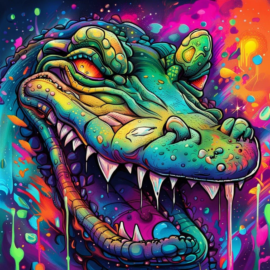 Crying crocodile 🐊