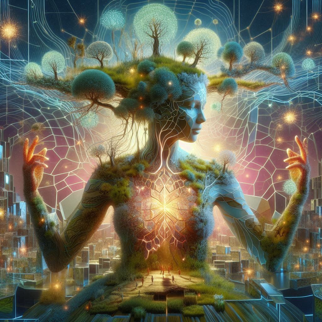 woman is a landscape