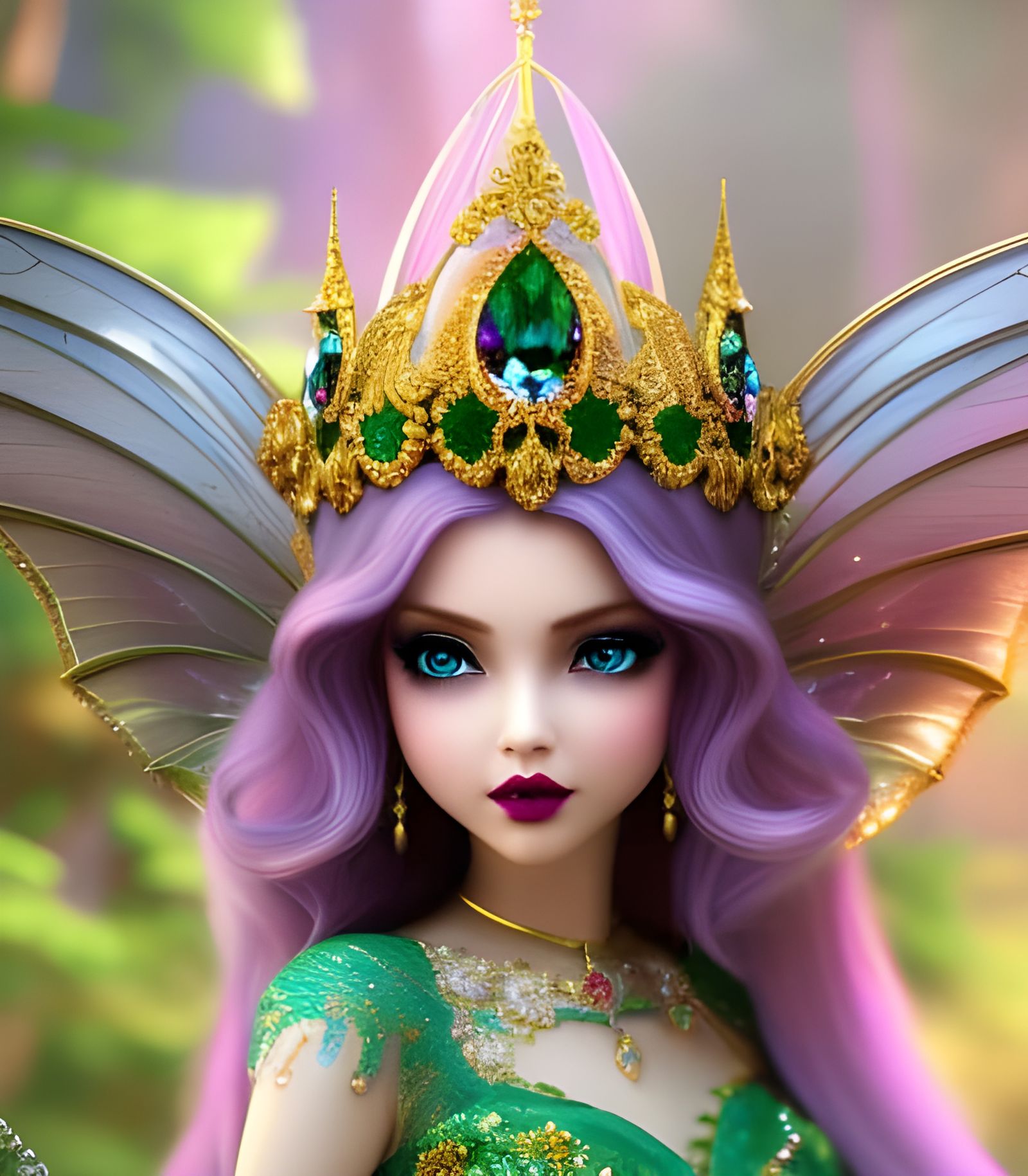 Fairy elf princess - AI Generated Artwork - NightCafe Creator