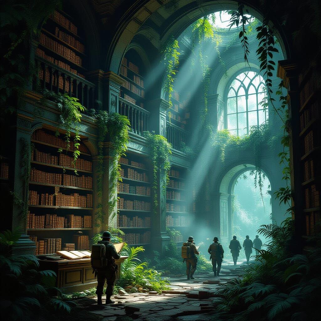 Searching for lost, forbidden knowledge  by @Stargazer