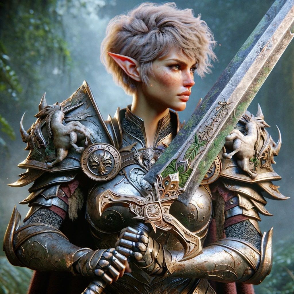 Nerinala Soloxa, Paladin of Mielikki